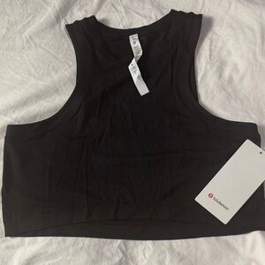 lululemon athletica Black Crop Top